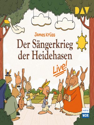 cover image of Der Sängerkrieg der Heidehasen--Live! (Hörspiel)
